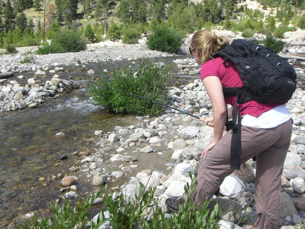 Stalking Tenkara Trout