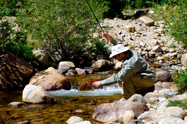 Tilley Hat Fly Fishing 1