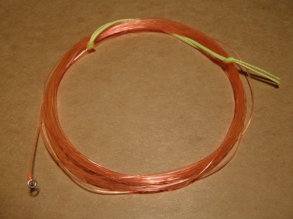 Tenkara Level Line with tippet ring