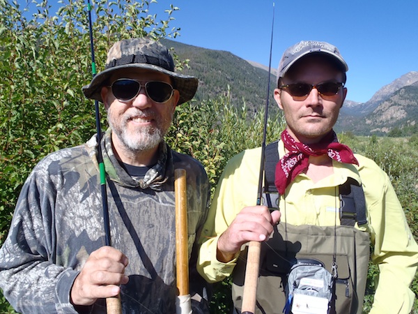 Chirs Stewart and Jason Klass in Rocky Mountain National Park