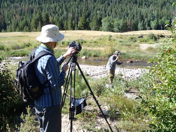 Filming the tenkara documentary