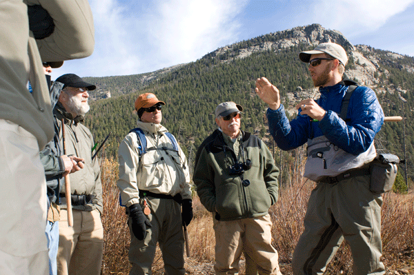 Daniel-Explaining-Tenkara-Basics