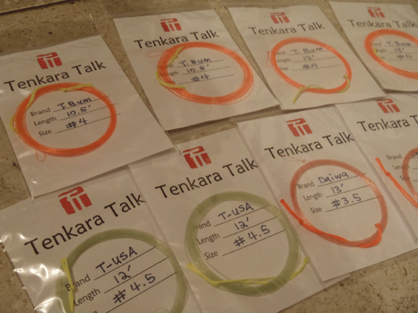 Tenkara Line Storage