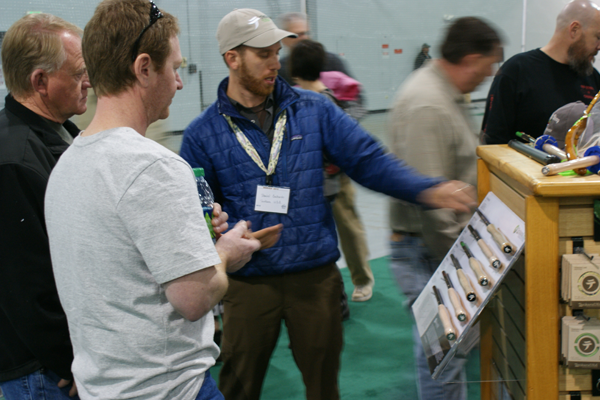 Daniel Galhardo at the Denver Fly Fishing Show Daniel Galhardo at the Denver Fly Fishing Show