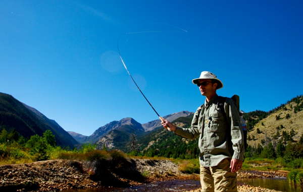 Tenkara-Rod-Action