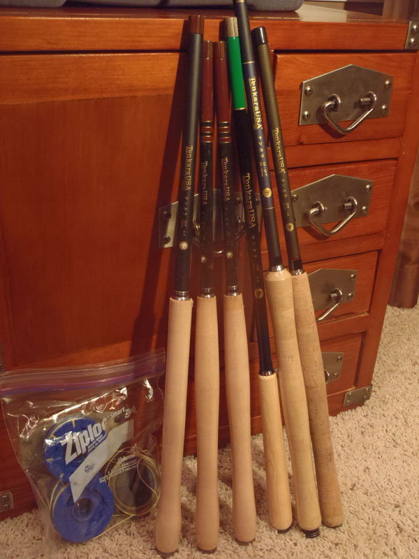 Tenkara rods for demo program