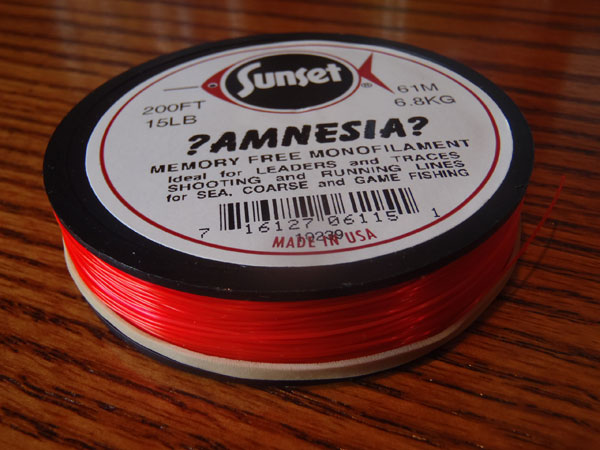 Sunset Amnesia Memory-Free Monofilament Shooting Fly Line