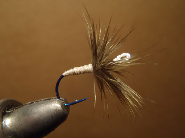 Sakasa Kebari Tied on an Eyeless Hook