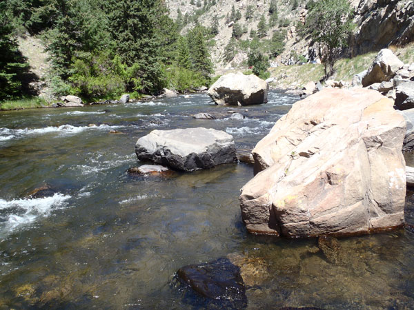 A nice pool on Clear Creek