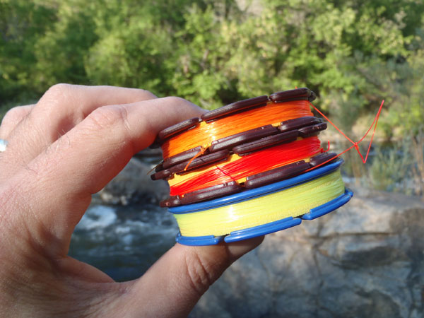 Sunline tenkara line, amnesia, Tenkara USA level line