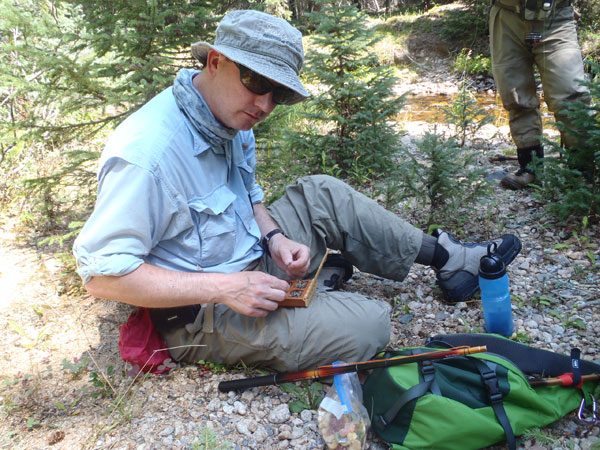 Karel Lansky Tenkara Fishing