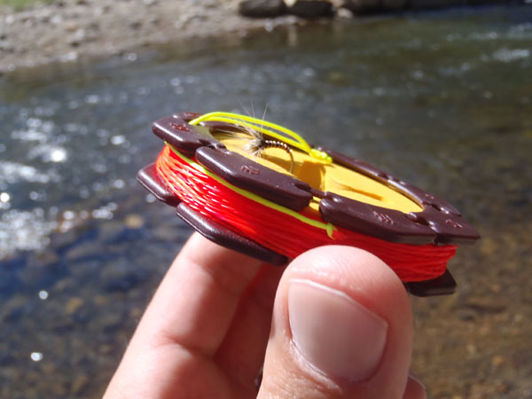 Amnesia Furled Tenkara Line on the Spool