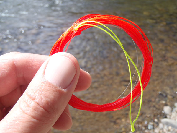 Tenkara Furled Line made with Amnesia