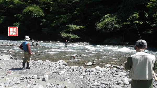 Tenkara no Oni with his student