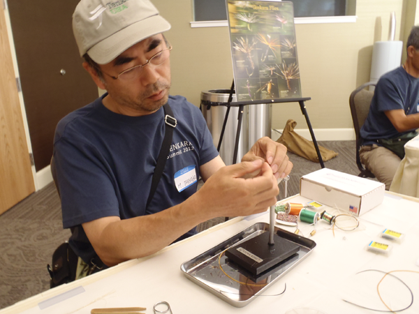 Masami Tanaka at the 2012 Tenkara Summit