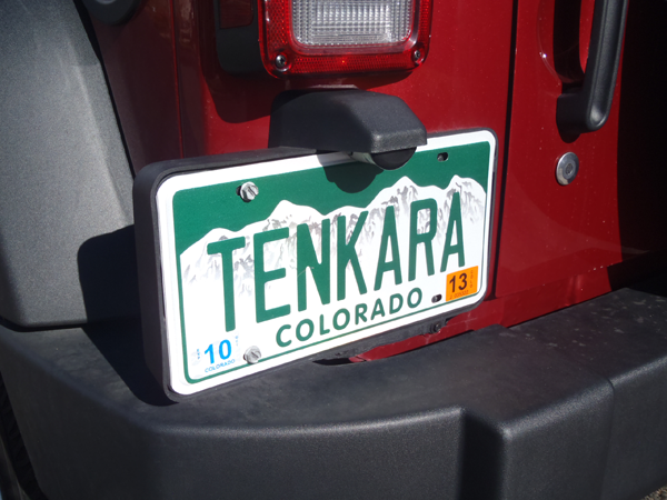 Tenkara License Plates