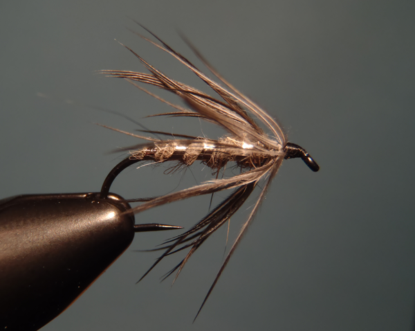 Soft Hackle tied with found materials