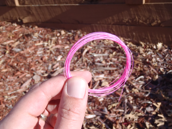 Tenkara pink line