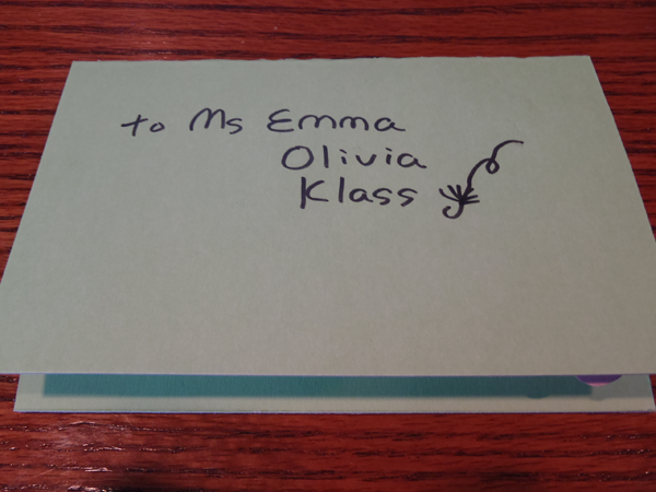 Tenkara Card for Emma