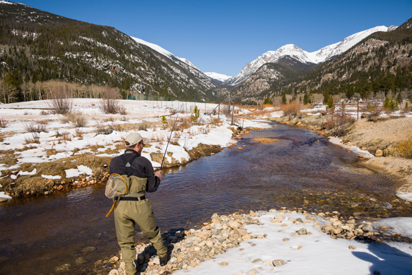 Tenkara upstream