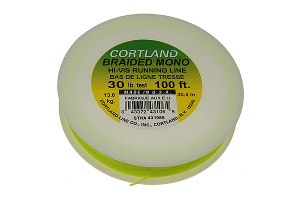 Cortland Braided Mono Running Line for Tenkara