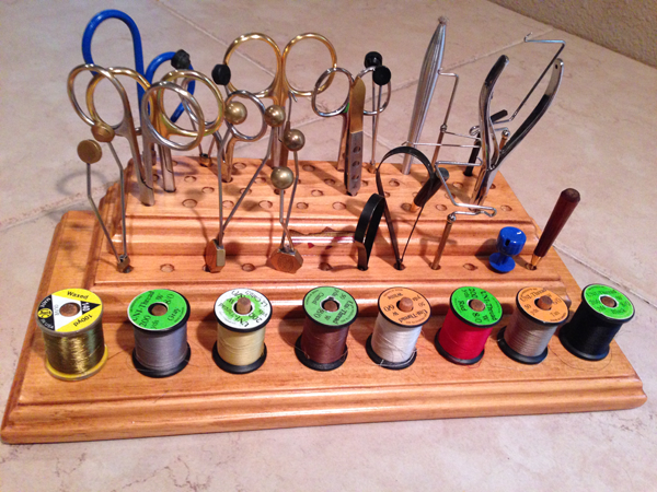 Button Tying Tool Caddy