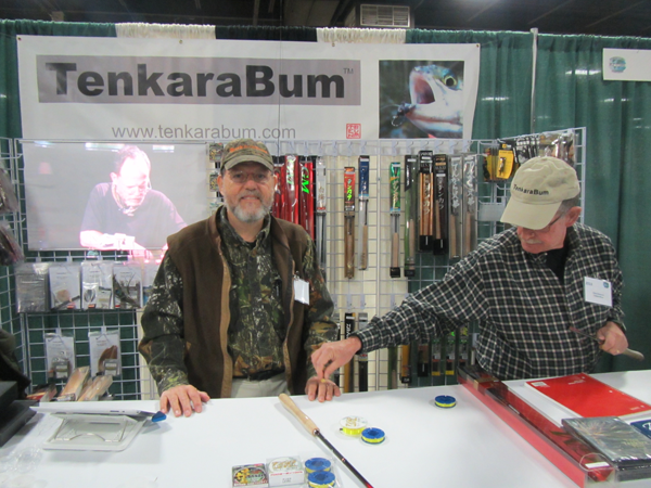 Tenkara Bum Booth - Photo courtesy of Gary Borger 