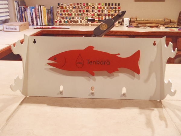 Tenkara Rod Wall Rack