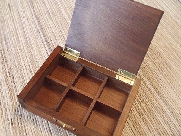 Wooden Fly Box for Tenkara