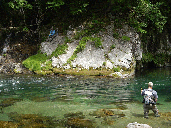 Tenkara fishing in Japan