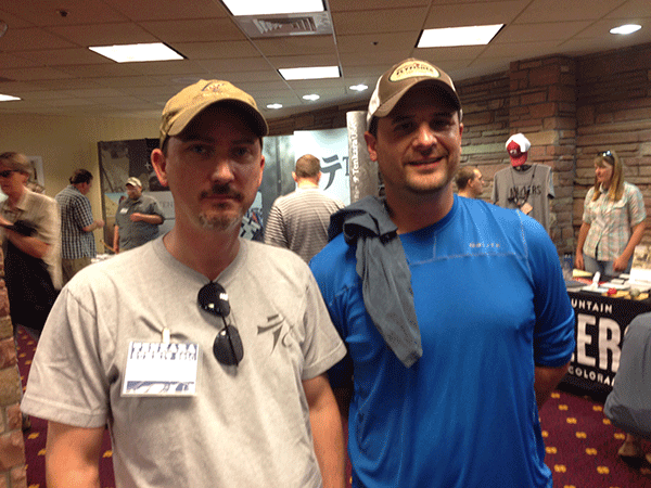 Good friends - Karel Lansky from Tenkara on the Fly and Mike Agneta from Troutrageous