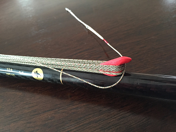 DIY Sugru Tenkara Line Holder