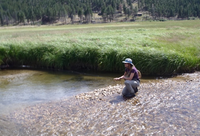 Karin Miller Tenkara Fishing