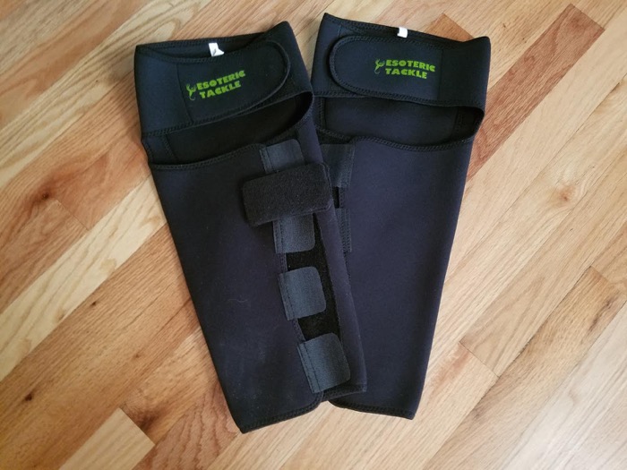 Tenkara shin and knee guards