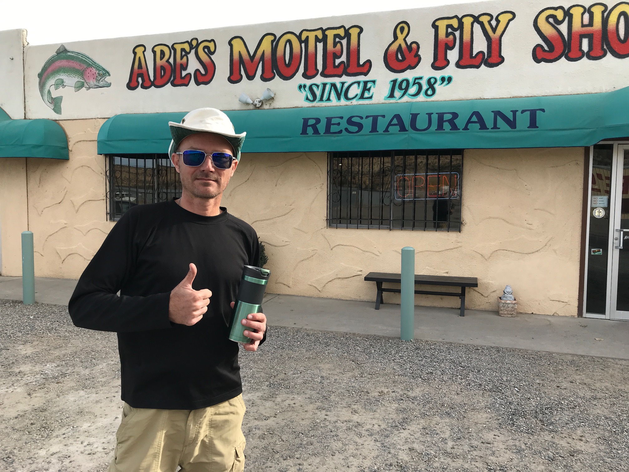 Jason Klass at Abe's Fly Shop