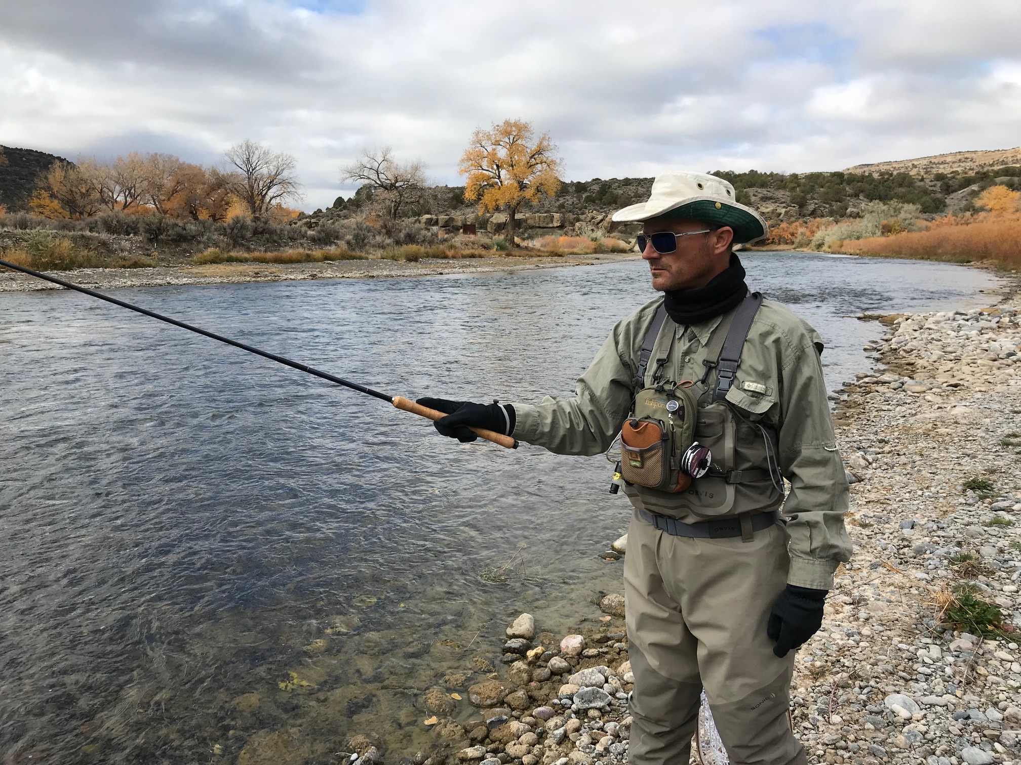 Jason Klass Tenkara Fishing on the San Juan