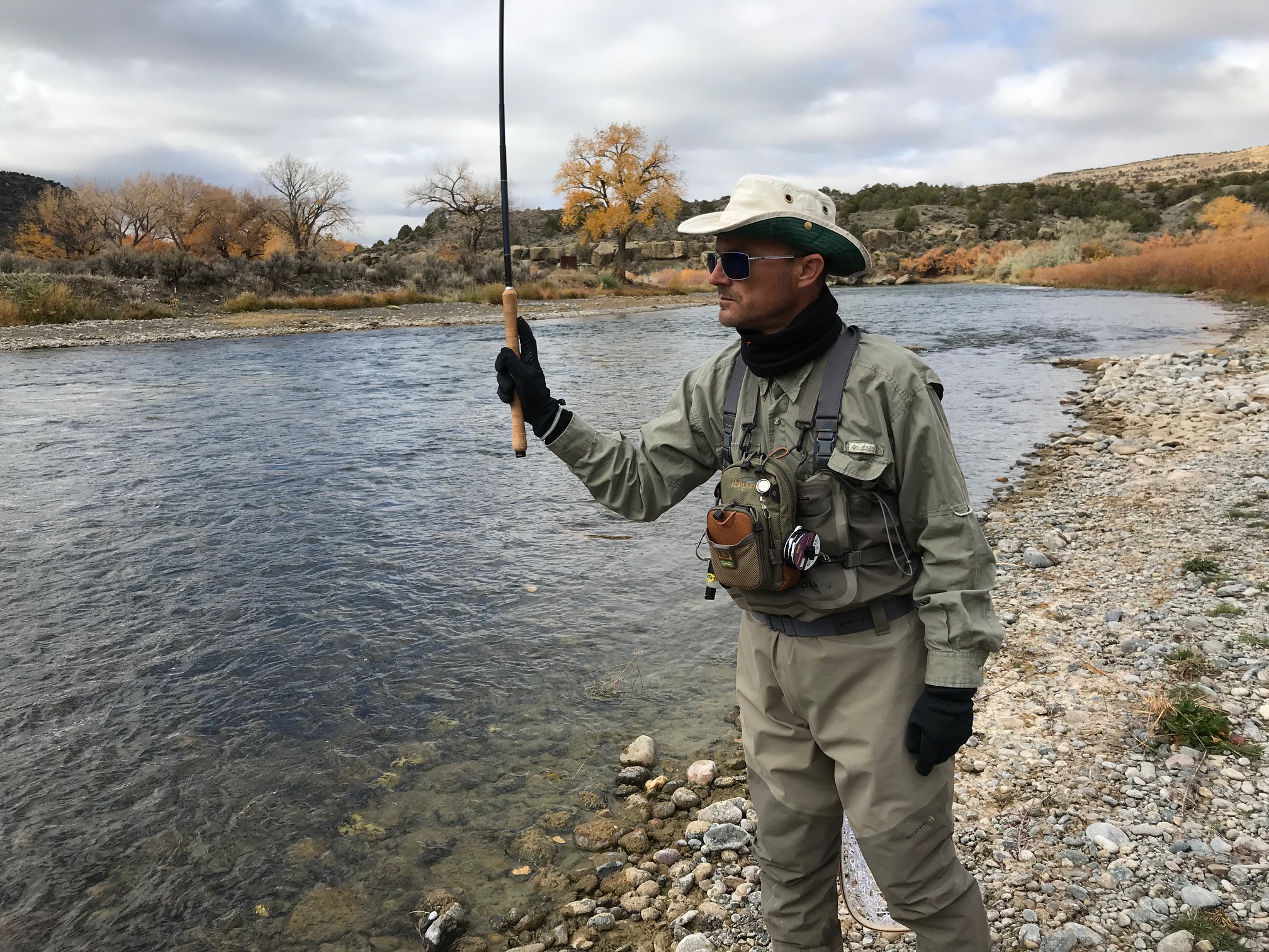 Jason Klass Tenkara Fishing on the San Juan