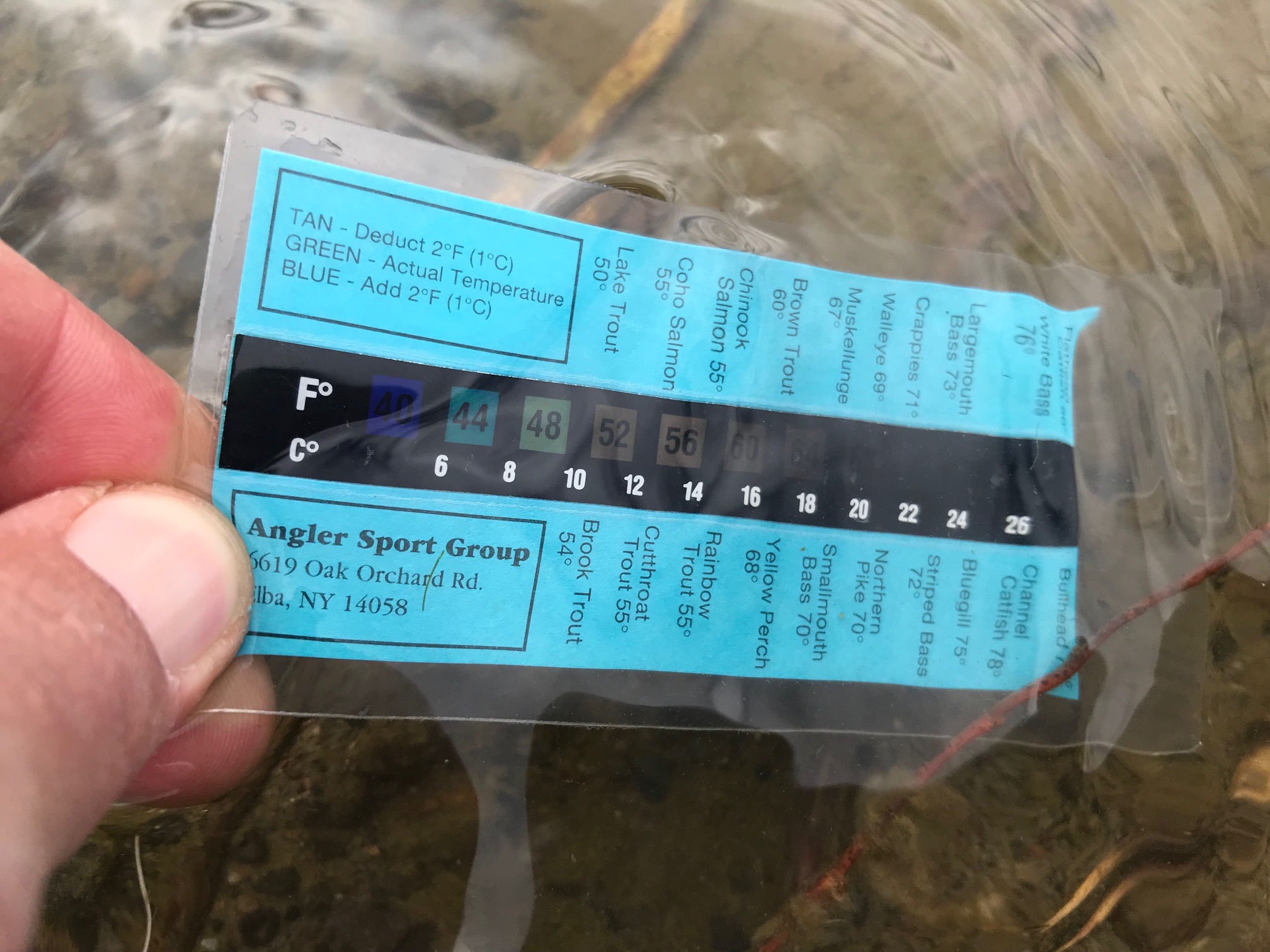 San Juan River Water Temp