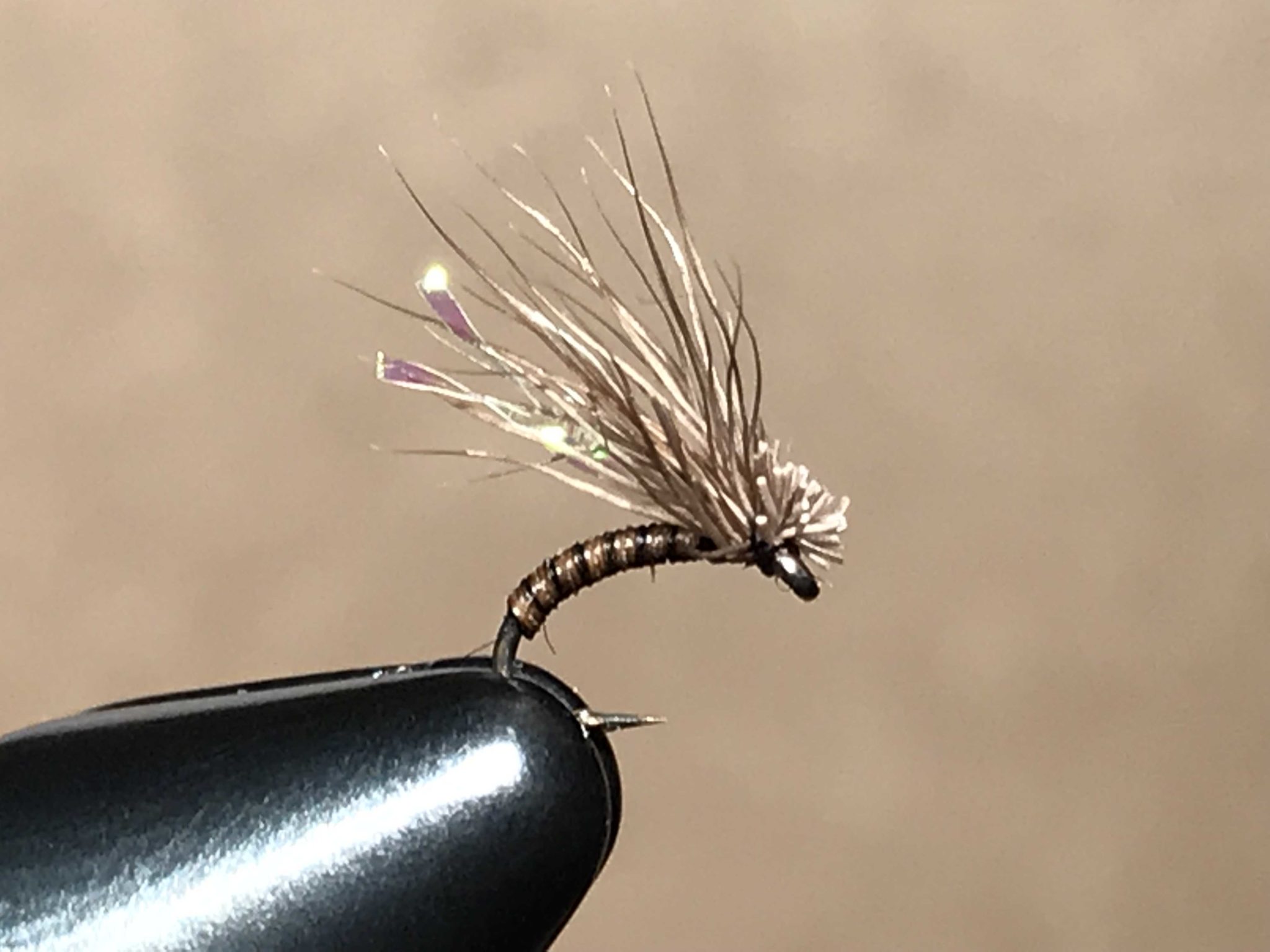 Pearl and Elk Caddis - 14