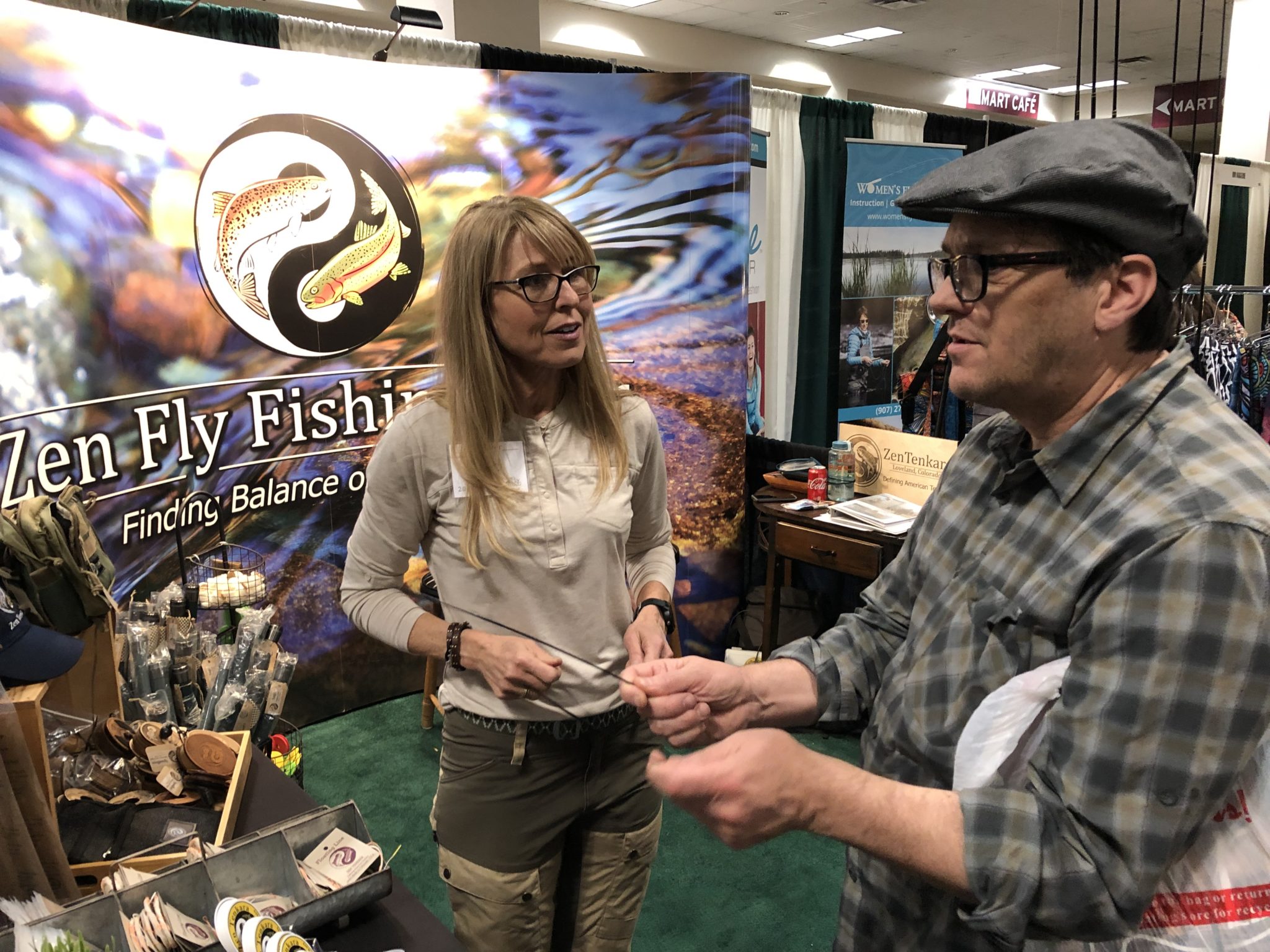 Zen Tenkara at the Fly Fishing Show