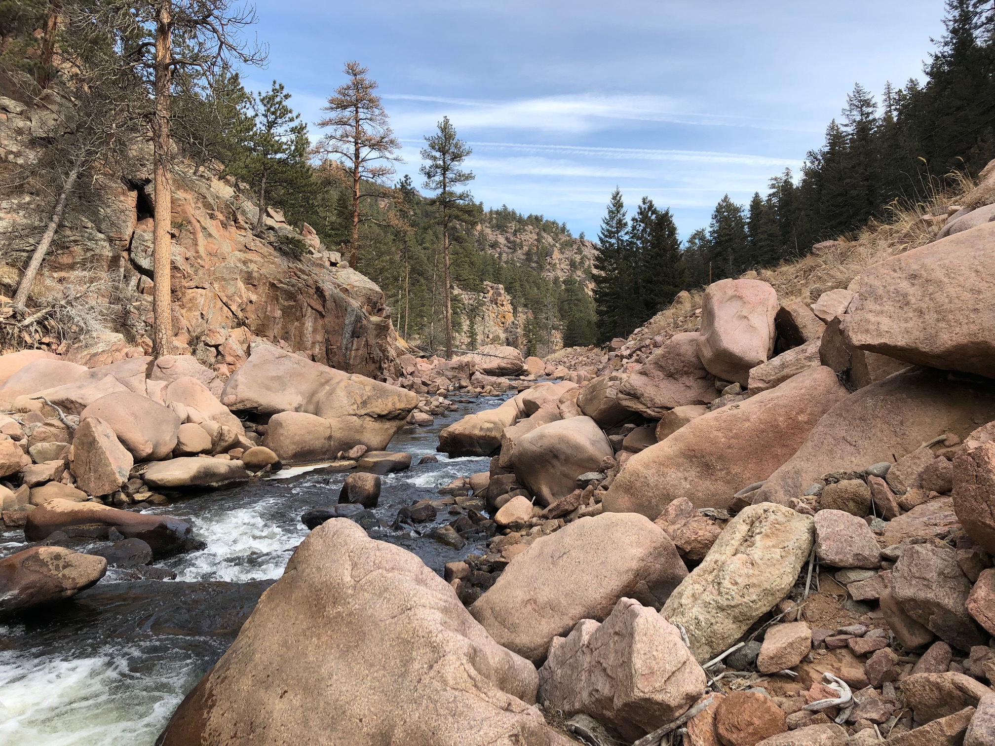 Jason Klass Fishing Tenkara on the St. Vrain