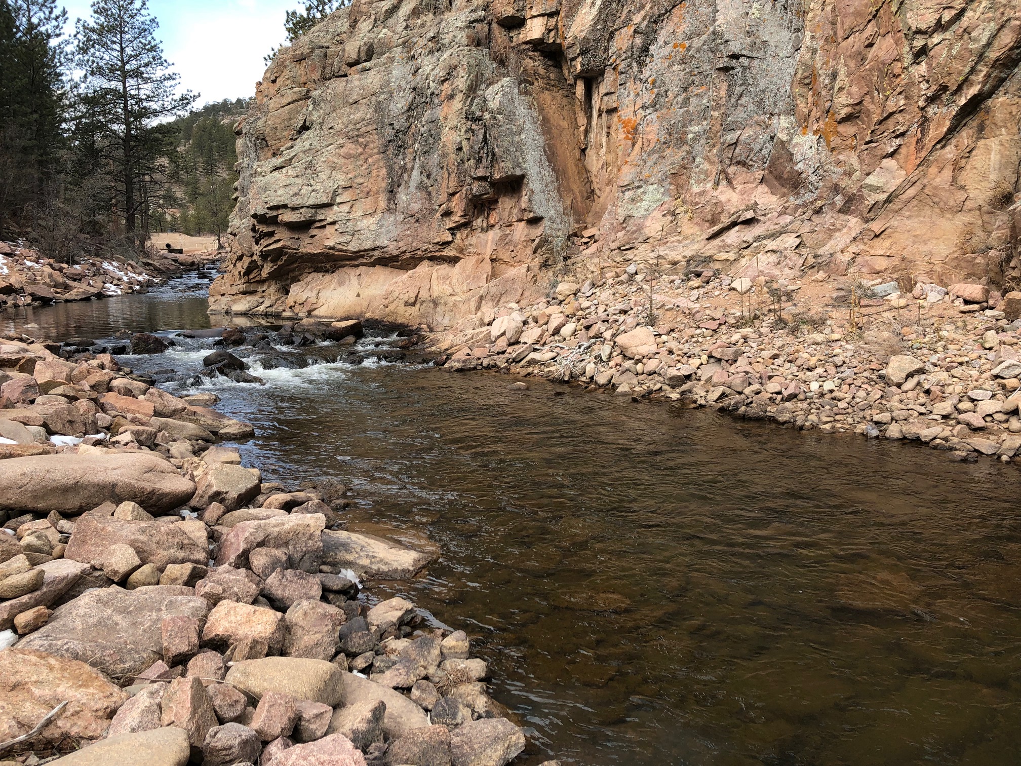 Jason Klass Fishing Tenkara on the St. Vrain