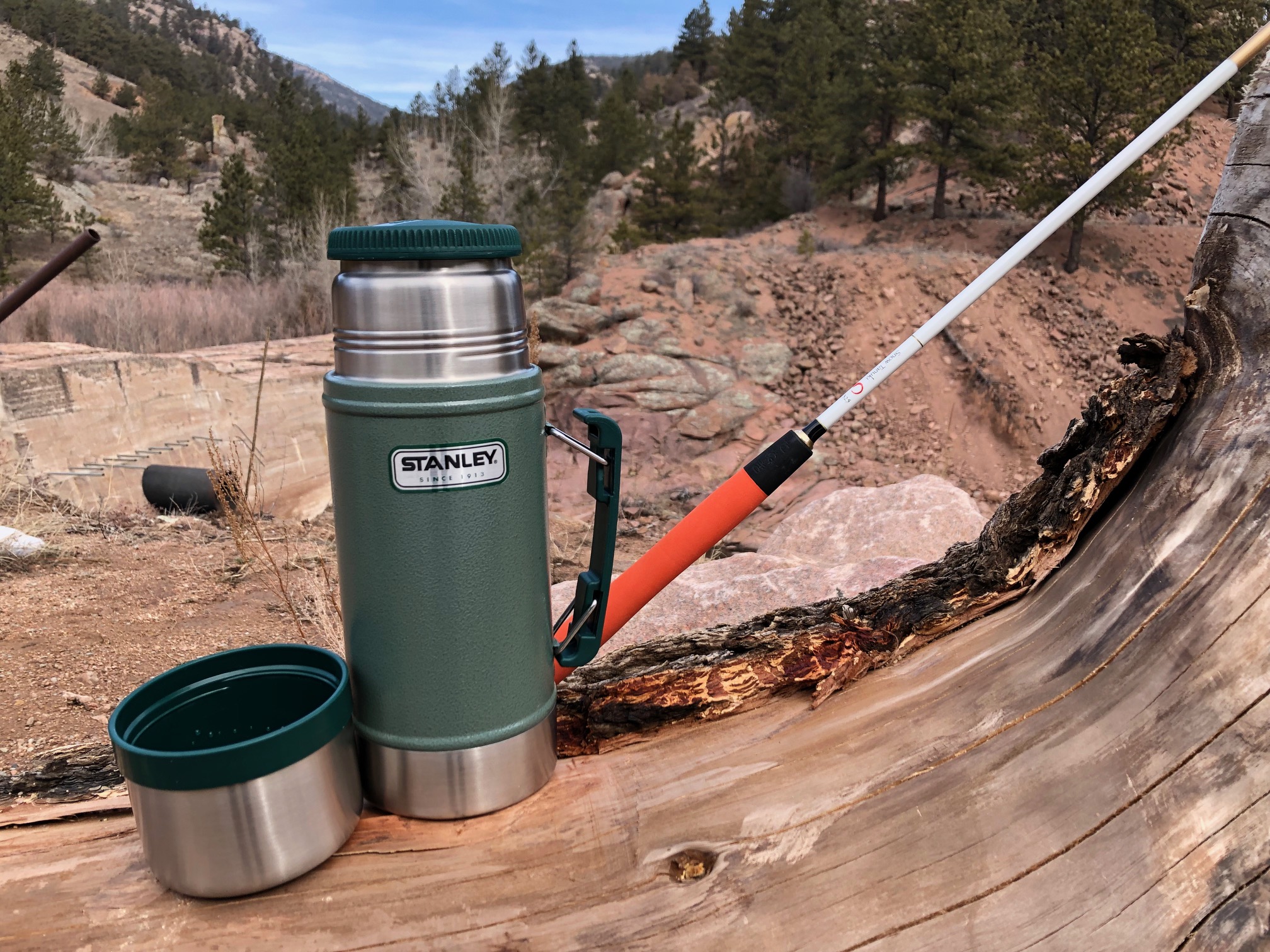 Jason Klass Fishing Tenkara on the St. Vrain