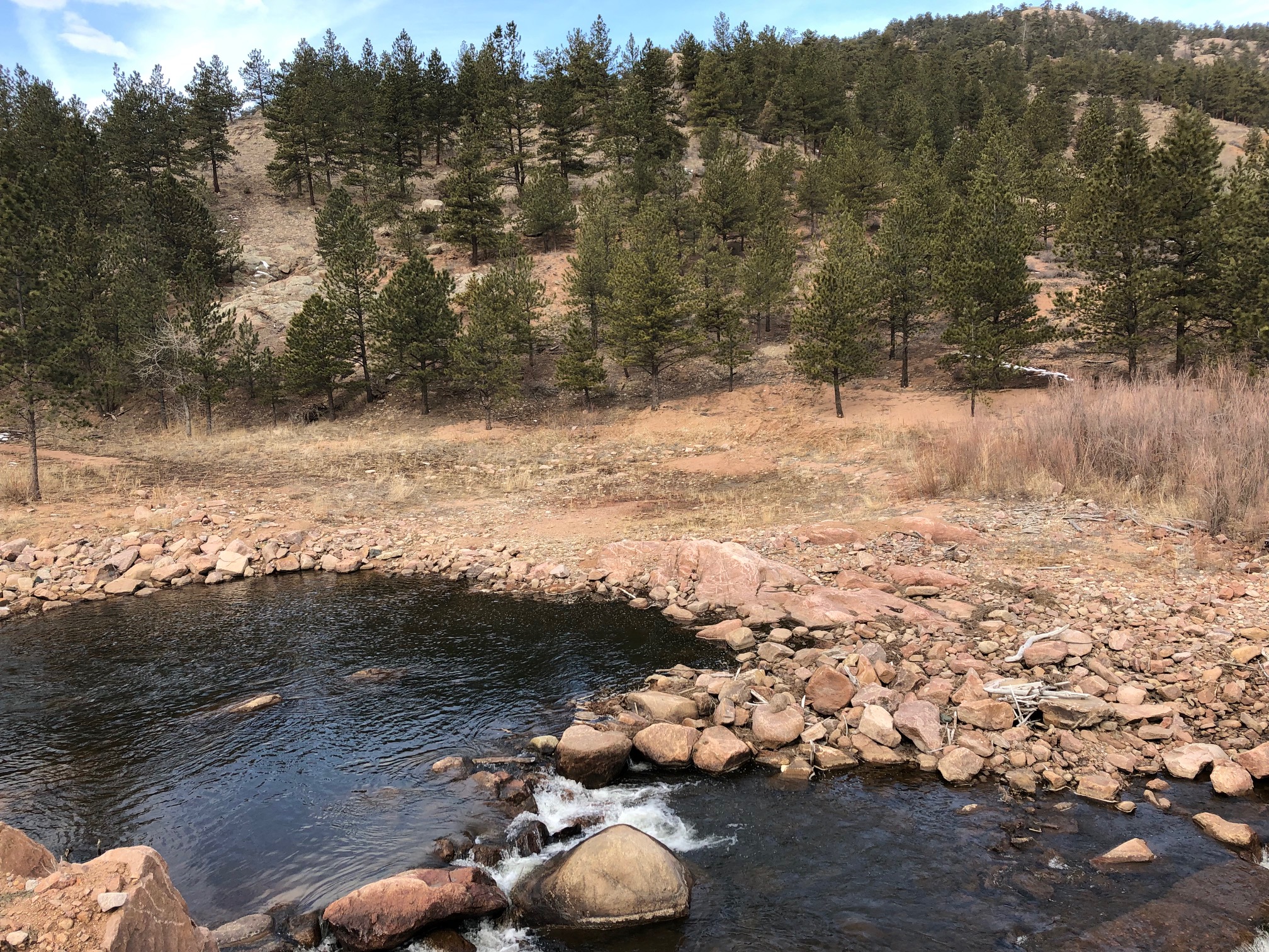 Jason Klass Fishing Tenkara on the St. Vrain