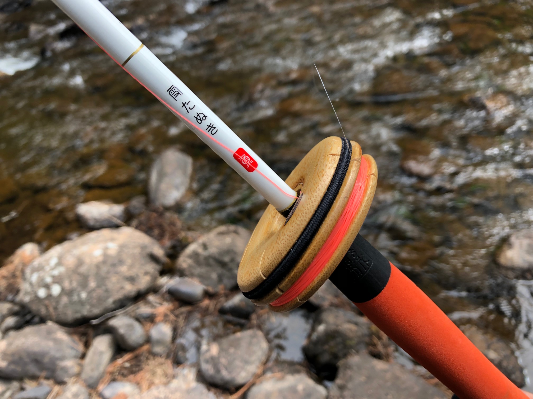 Jason Klass Fishing Tenkara on the St. Vrain