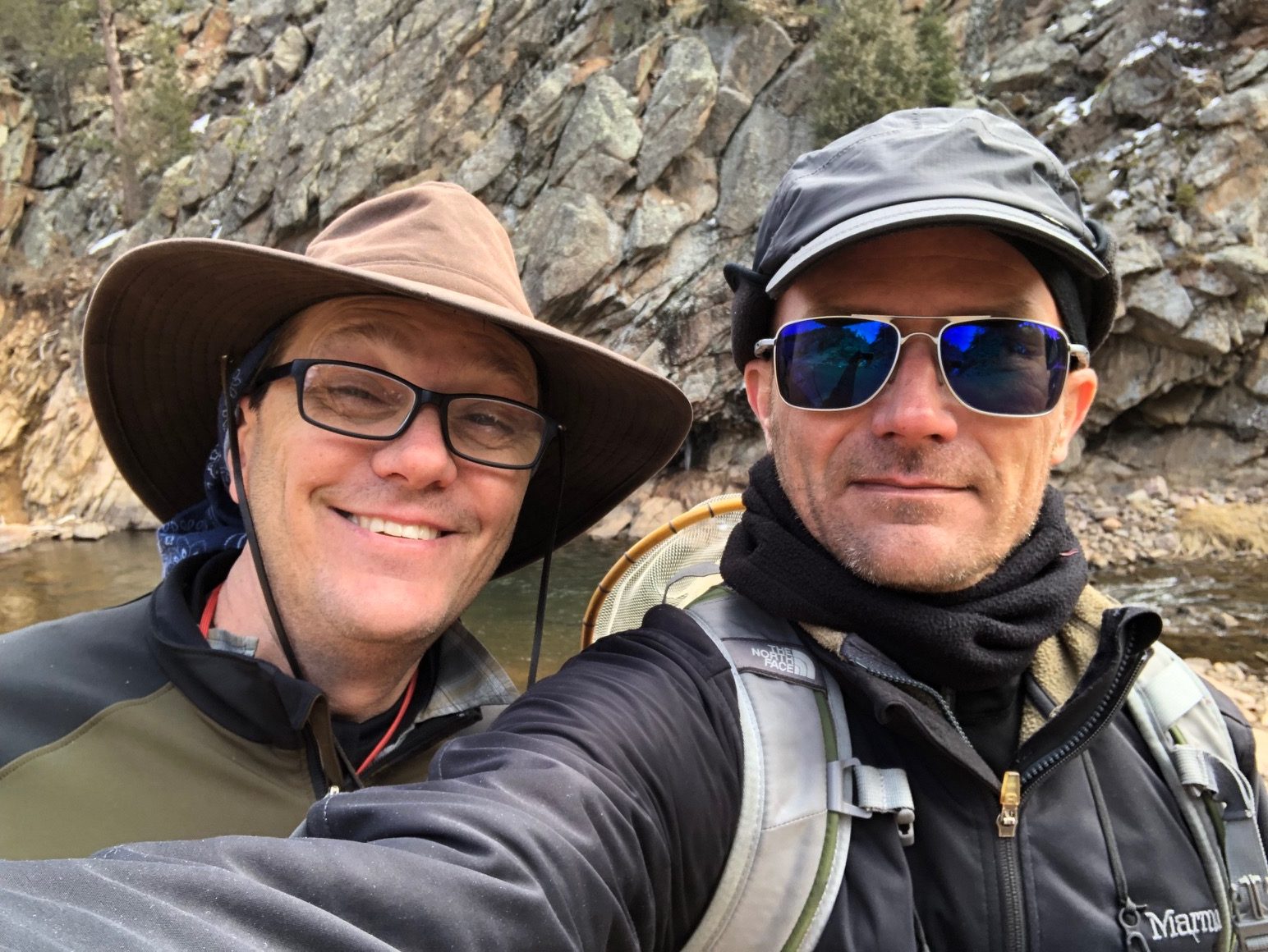 Jason Klass Fishing Tenkara on the St. Vrain