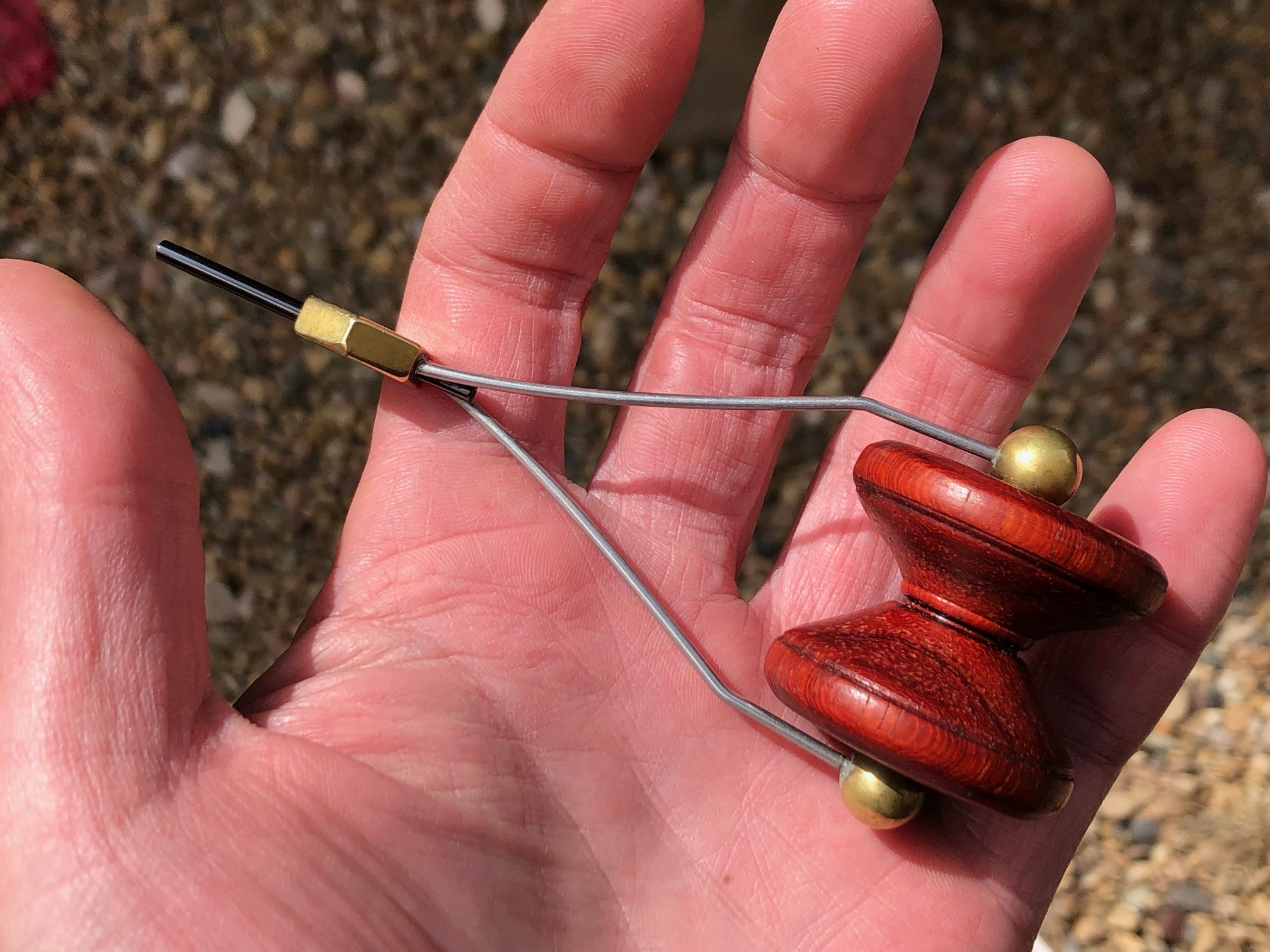 Wooden Fly Tying Bobbin Spool