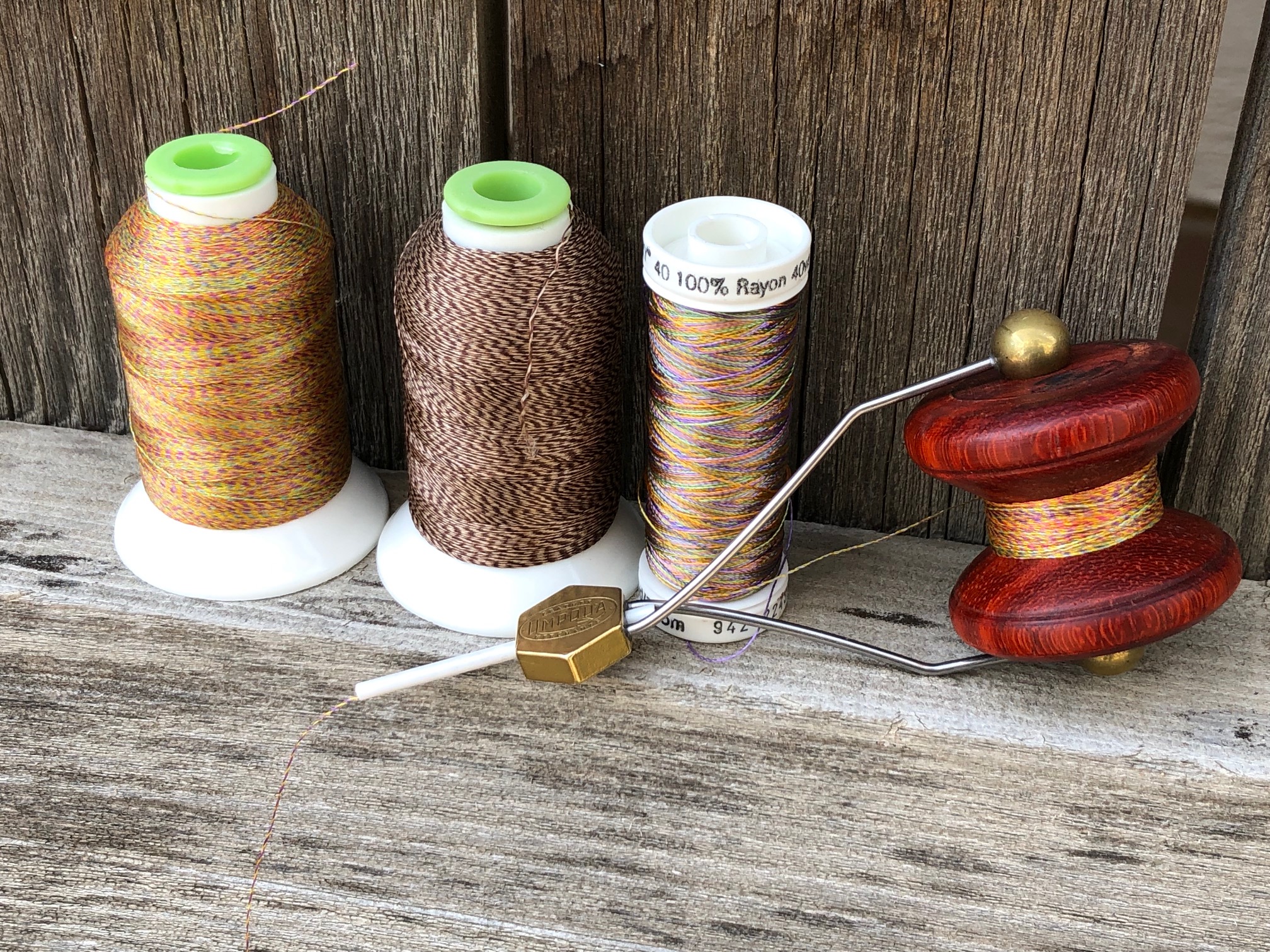 Tenkara Path Wooden Fly Tying Bobbin Spools