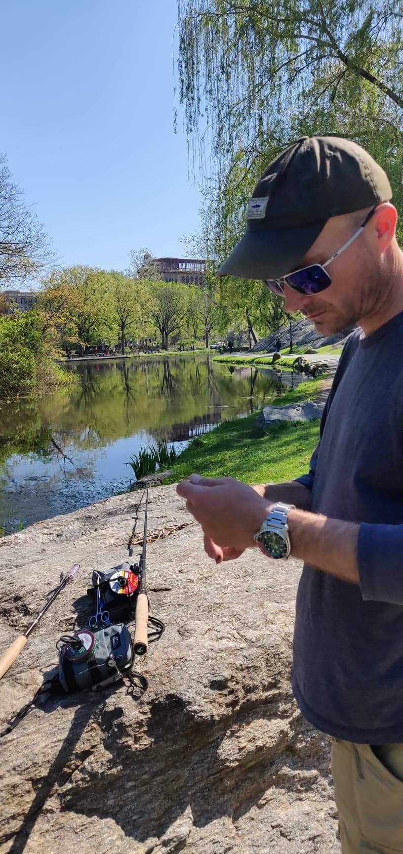 Tenkara Fishing in New York City