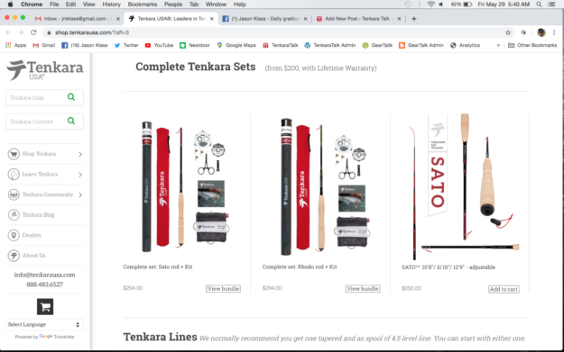 Buy Tenkara Rods